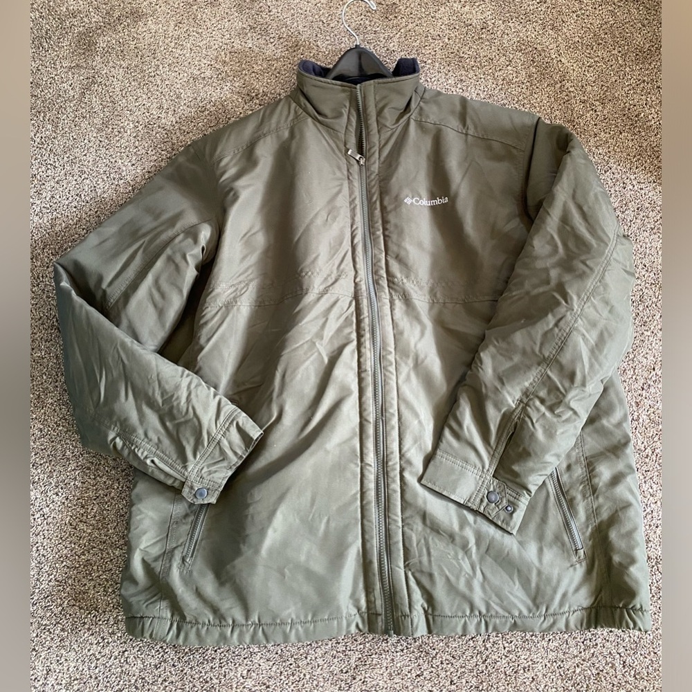 Men’s Columbia 2X Tall Full Zip Up Jacket